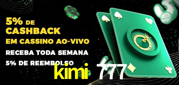Promoções do cassino ao Vivo kimi 777